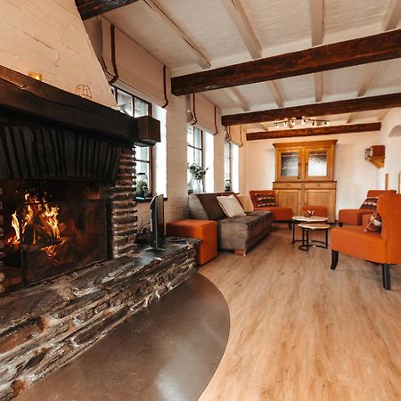 Le Grand Cerf 25 Pers, Malmedy- Chalet Rustique, Jardin Eksteriør bilde