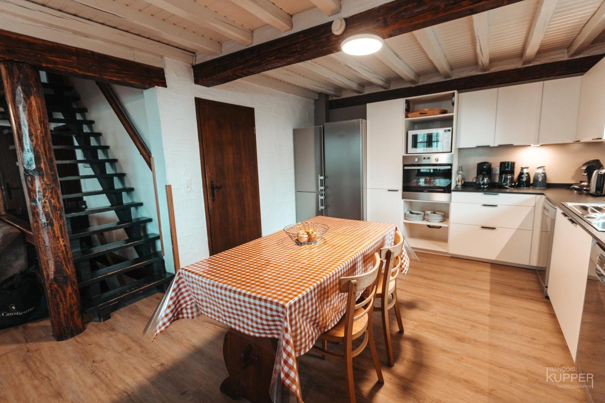 Le Grand Cerf 25 Pers, Malmedy- Chalet Rustique, Jardin Eksteriør bilde